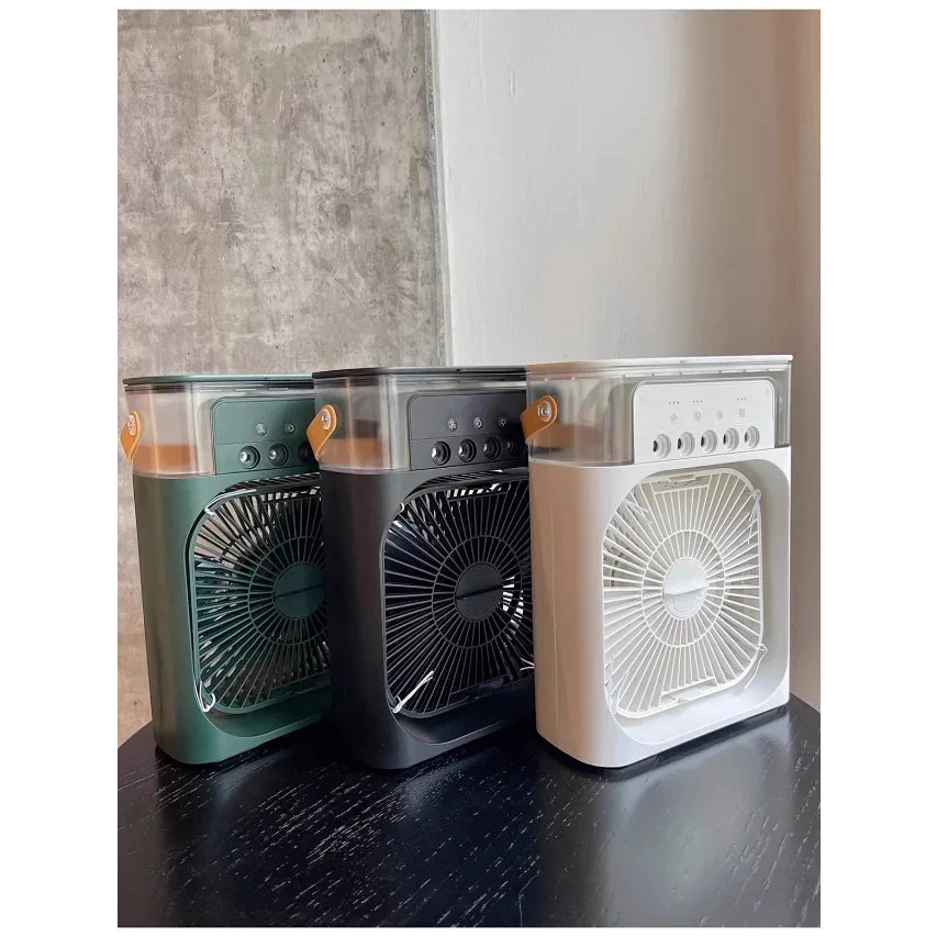 Ventilador e Umidificador de mesa - Branco