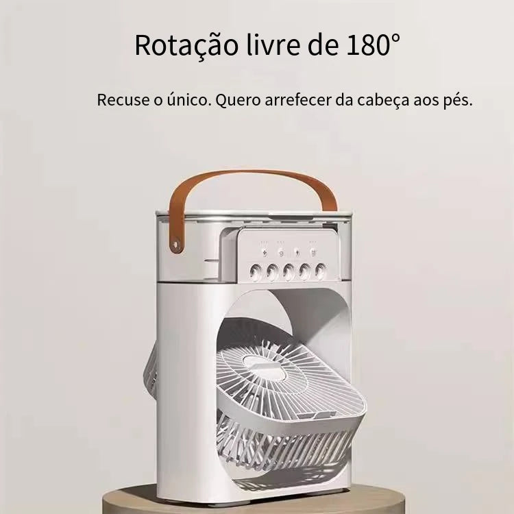 Ventilador e Umidificador de mesa - Preto