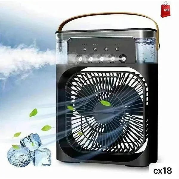 Ventilador e Umidificador de mesa - Branco