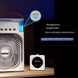 Ventilador e Umidificador de mesa - Branco