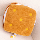 Almofada Gato Sanduiche Marshmellow