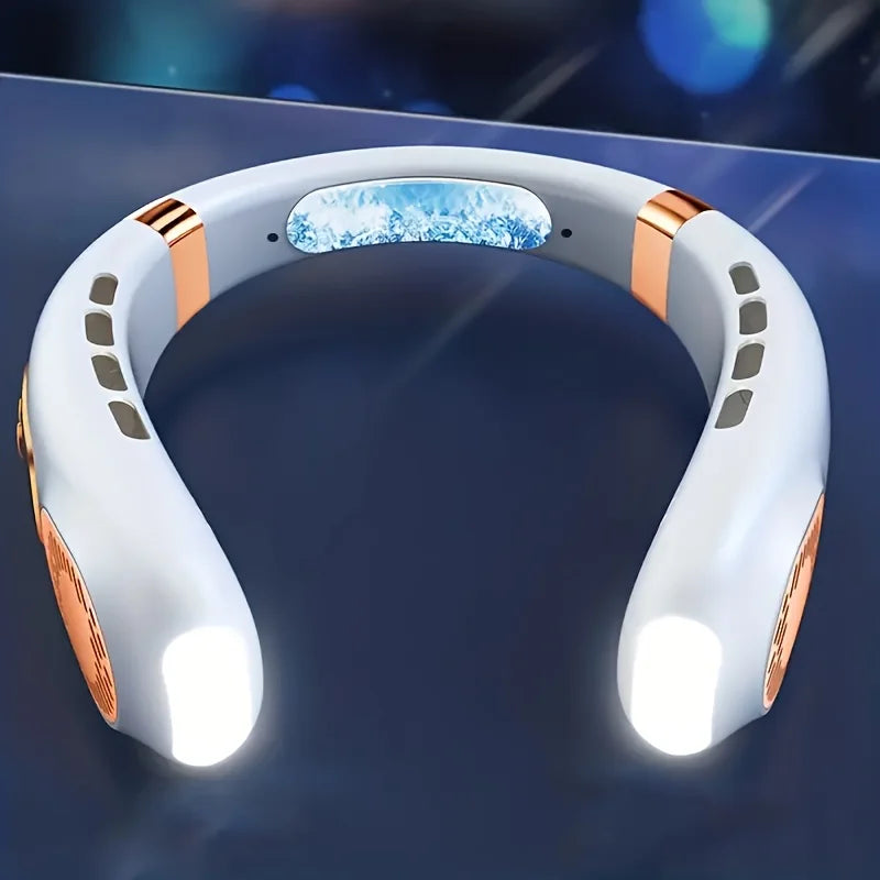 Ventilador Portátil de Pescoço com Carregamento USB