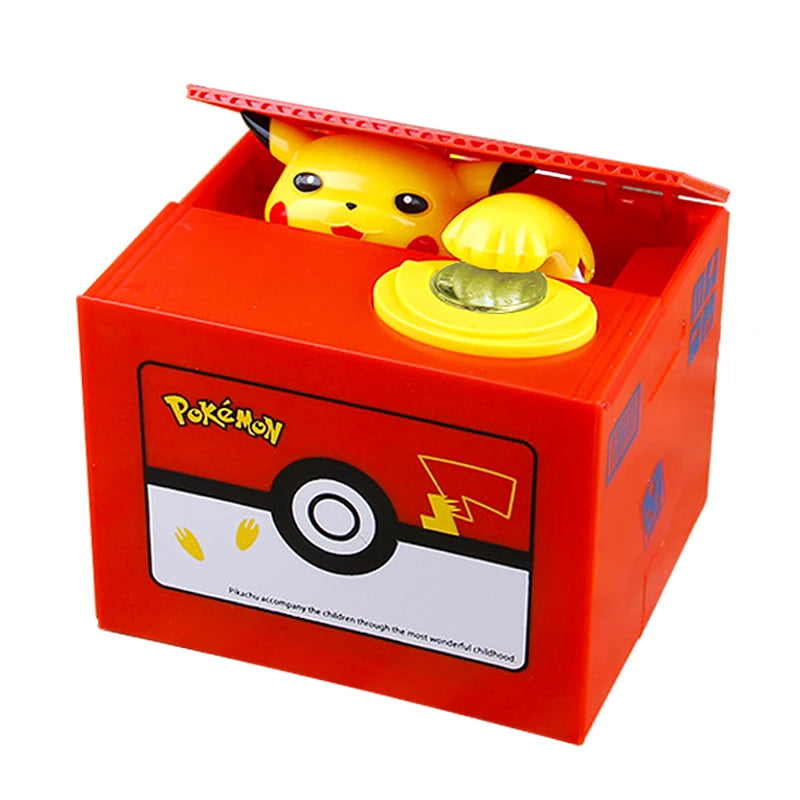 Cofre Eletrônico Pikachu Rouba Moeda