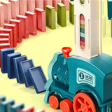 Trem Empilhador de dominós para crianças