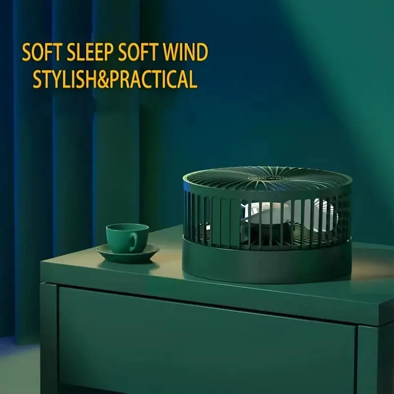 Ventilador Portátil Retrátil - Branco