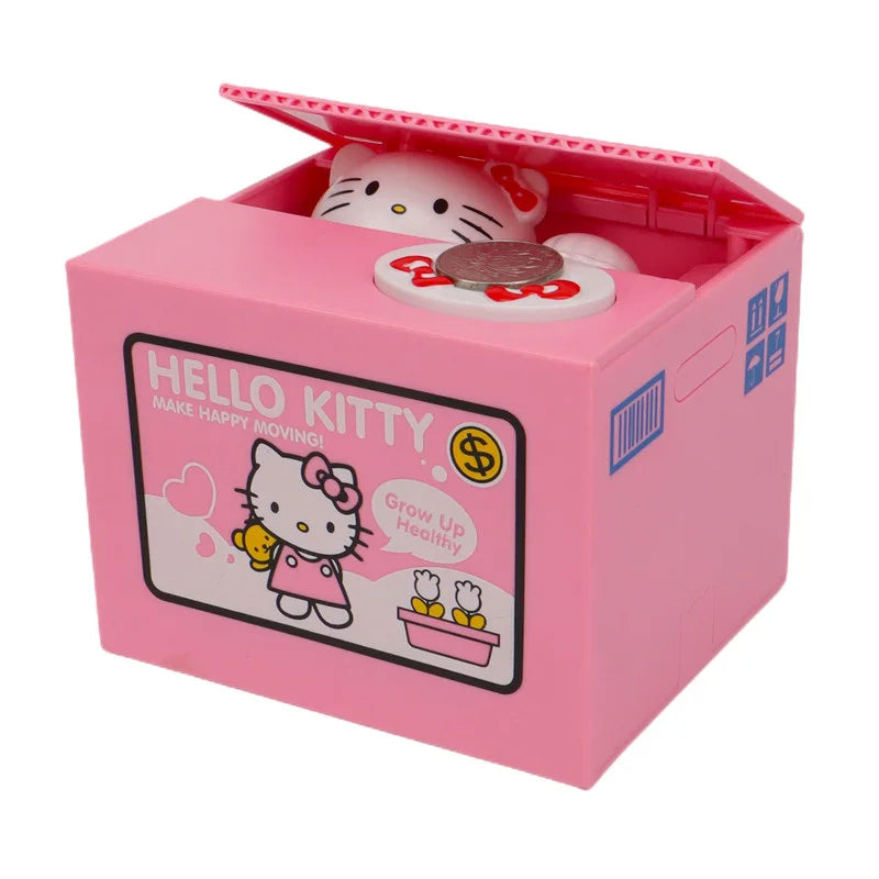 Cofre Eletrônico Doraemon Rouba Moeda