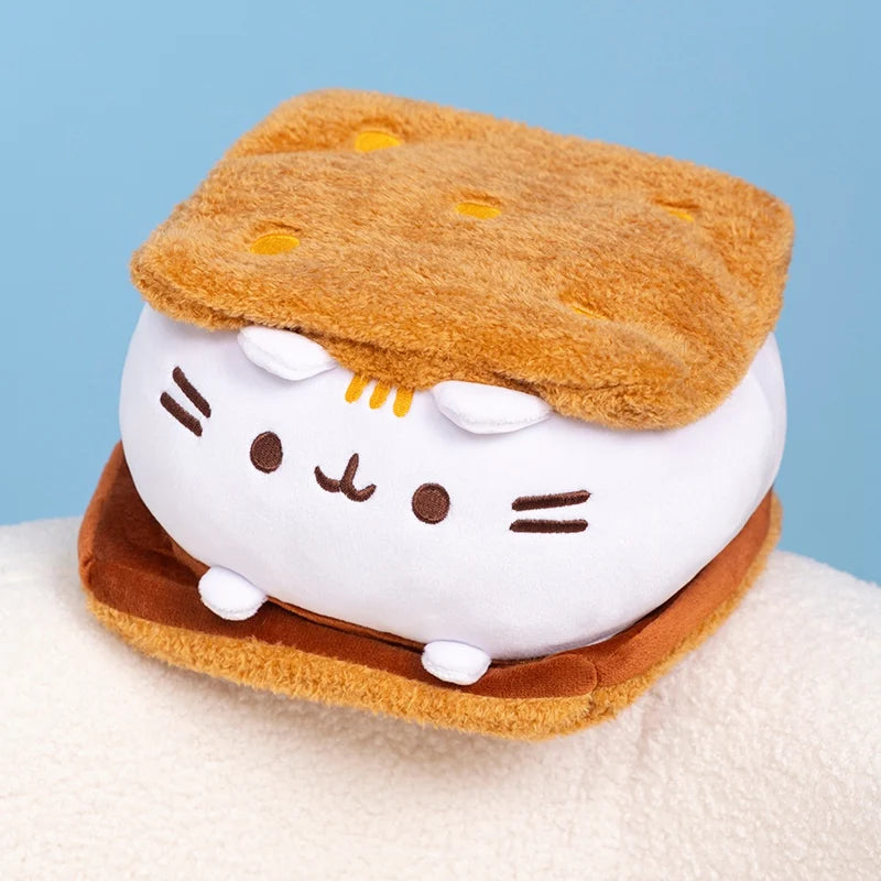 Almofada Gato Sanduiche Marshmellow