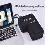Botão Enter Gigante USB Antiestresse