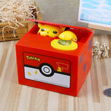 Cofre Eletrônico Pikachu Rouba Moeda