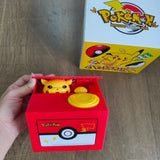Cofre Eletrônico Pikachu Rouba Moeda