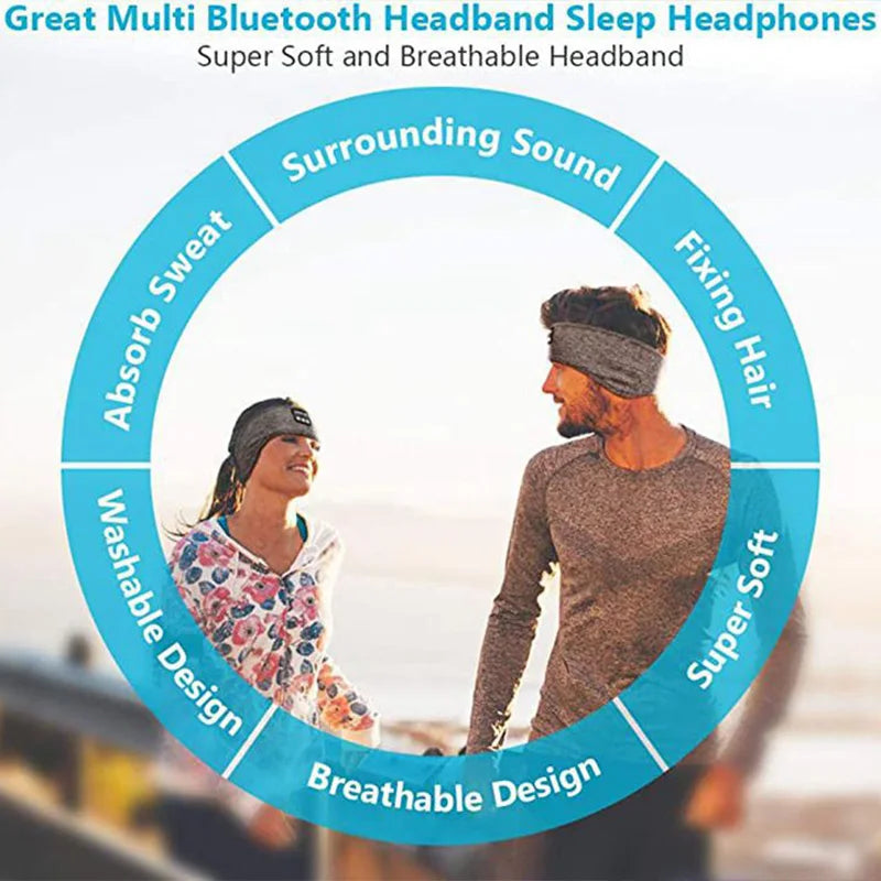 Faixa de Dormir com Bluetooth 5.0