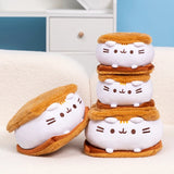 Almofada Gato Sanduiche Marshmellow