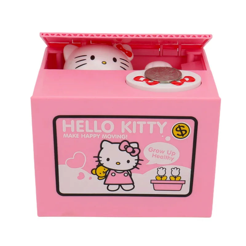 Cofre Eletrônico Hello Kitty Rouba Moeda