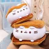 Almofada Gato Sanduiche Marshmellow