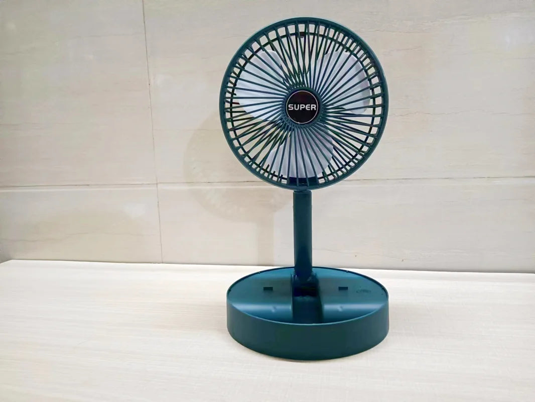 Ventilador Portátil Retrátil - Branco