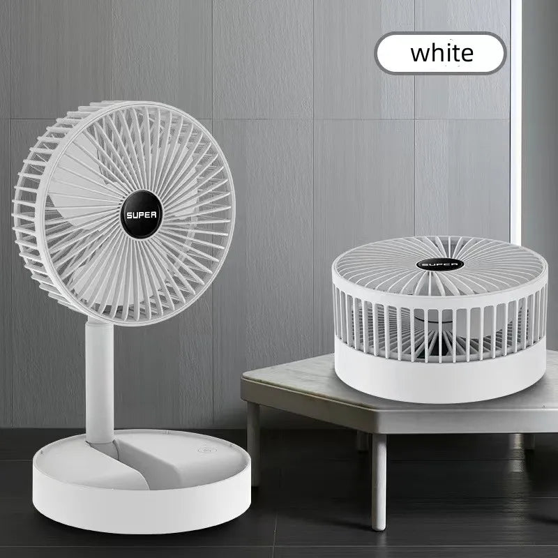 Ventilador Portátil Retrátil - Verde