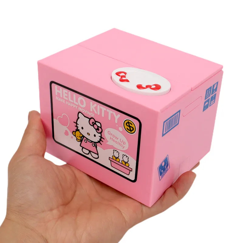 Cofre Eletrônico Hello Kitty Rouba Moeda